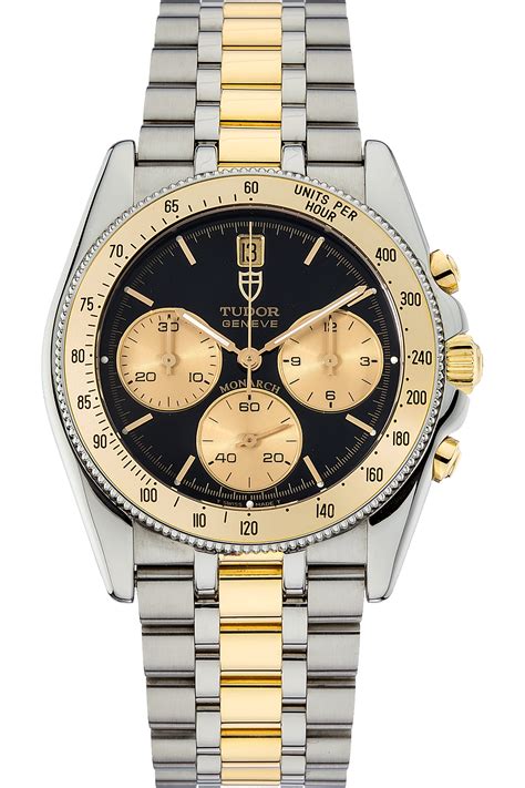 tudor monarch chronograph 15903|Tudor Monarch Chronograph Stahl/Gold Quarz Herrenuhr Ref..